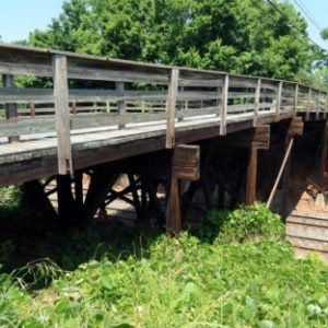 Shober Bridge near Salisbury's Historic District, was the path for General Stoneman's raid on the City of Salisbury in 1865.