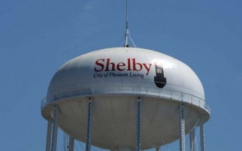 Shelby, the "City of Pleasant Living," in Cleveland County