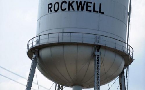 The town of Rockwell's tower in Rowan County