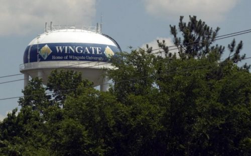 Wingate in eastern Union County, home of Wingate University