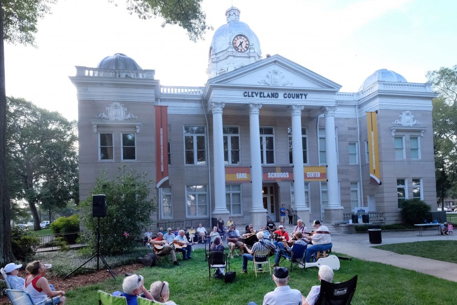 The Earl Scruggs Center is located in the former county courthouse. Photo: Nancy Pierce.