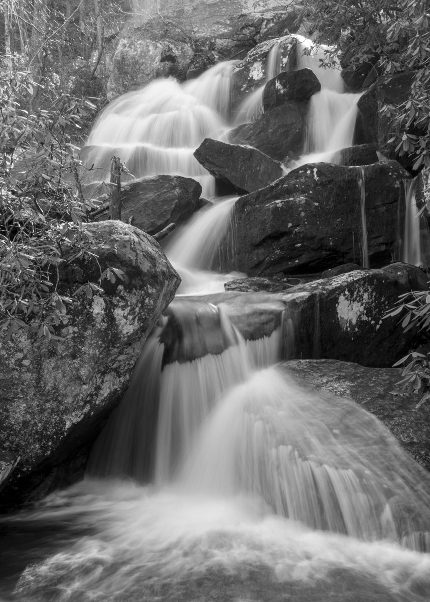 A branch of High Shoals Falls in South Mountains State Park. Photo: Ely Portillo