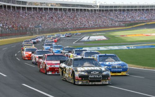 The Coca Cola 600 at Charlotte Motor Speedway (photo courtesy of Charlotte Motor Speedway).