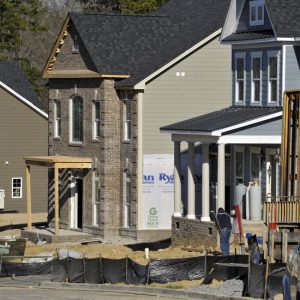 Construction of Vermillion development in Huntersville