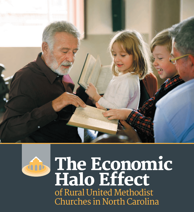 Cover of the Economic Halo Effect report