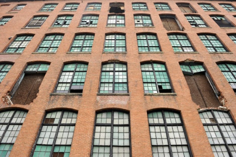 Glass in windows will be replaced but maintain the historic panes. Photo: Nancy Pierce